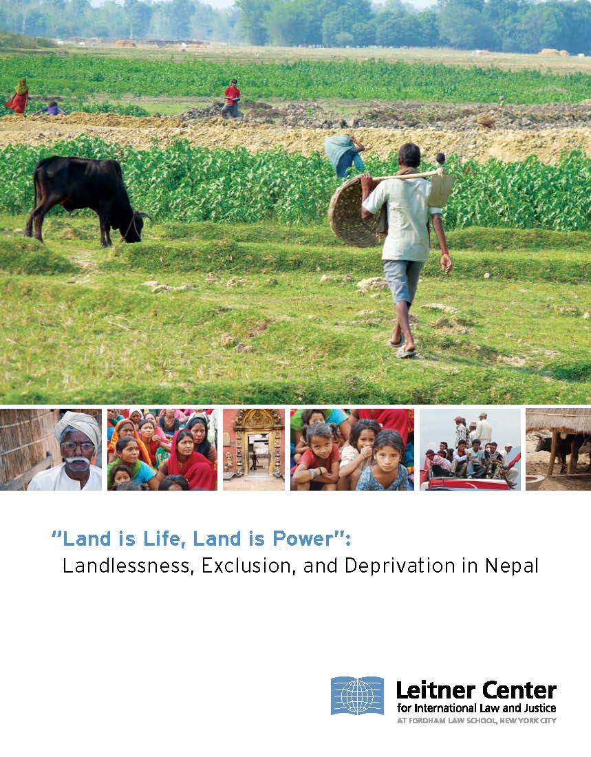 2009 Leitner Nepal Report Cover